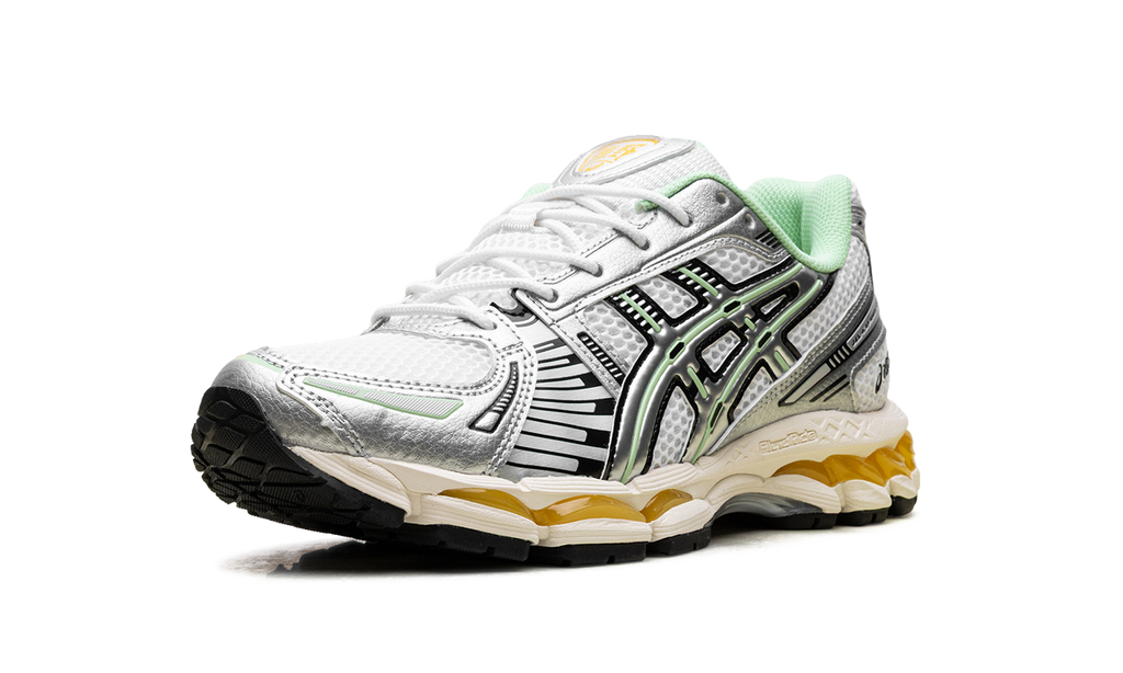Asics Gel-Kayano 12.1 Silver Green Orange 1203A827 100