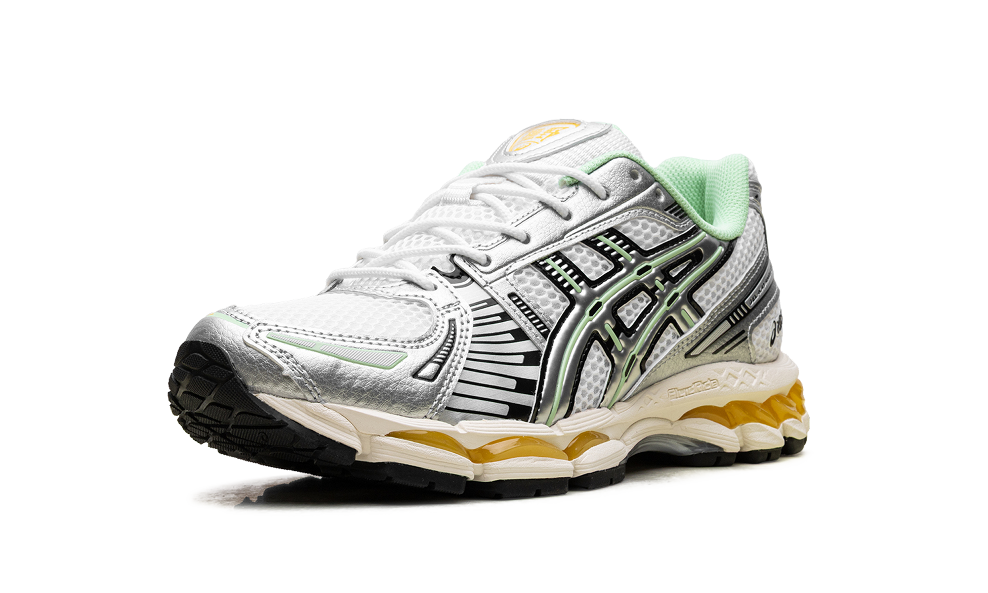 Asics Gel-Kayano 12.1 Silver Green Orange 1203A827 100