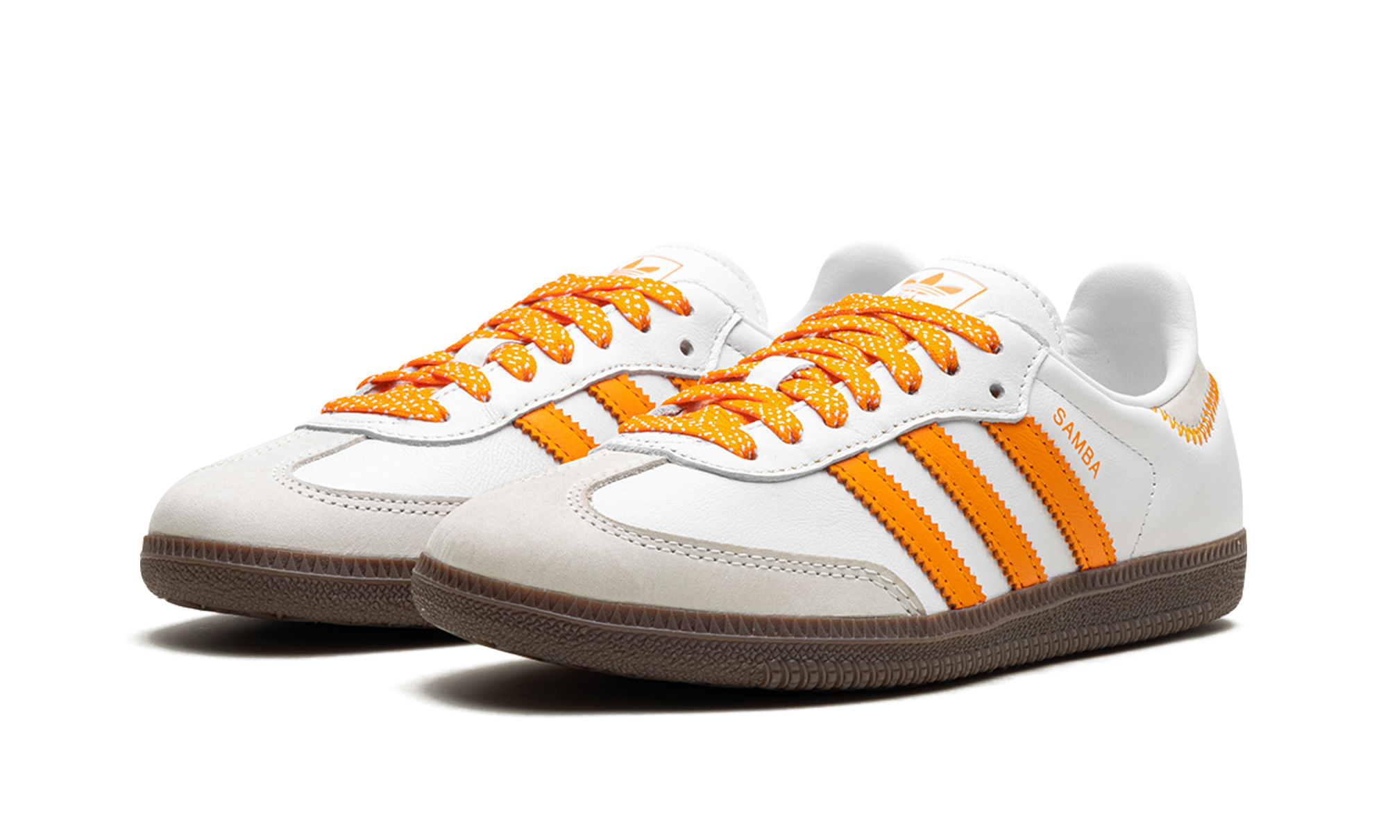 Adidas Samba OG WMNS WHITE EQUIPMENT ORANGE IE6521