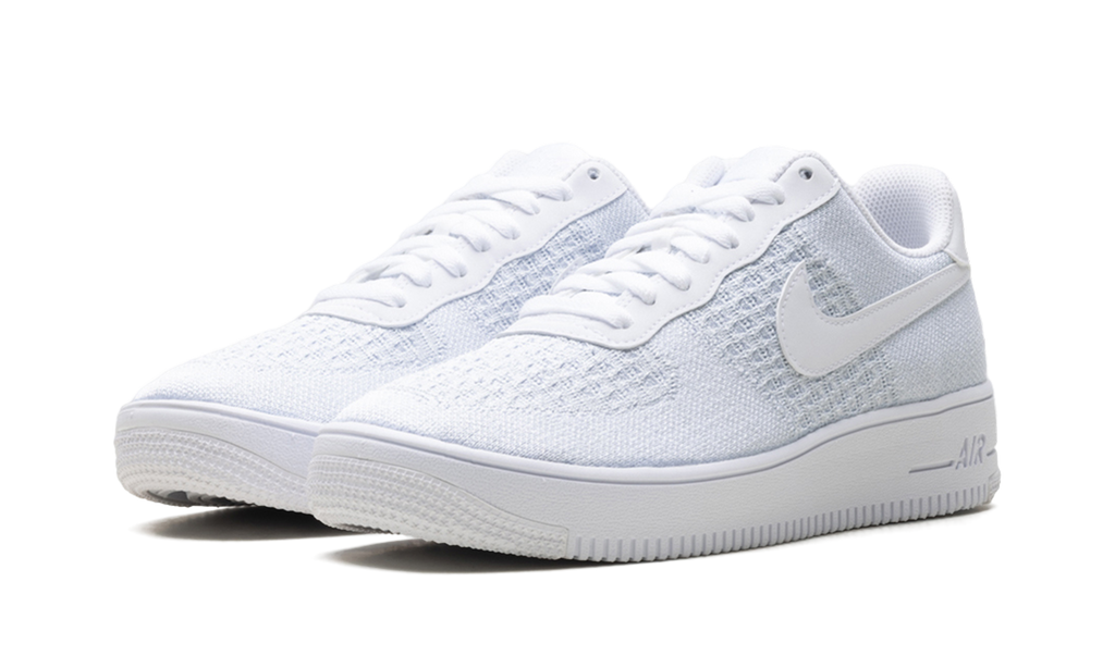 Nike AIR FORCE 1 FLYKNIT LOW 2.0 PURE PLATINUM AV3042 100