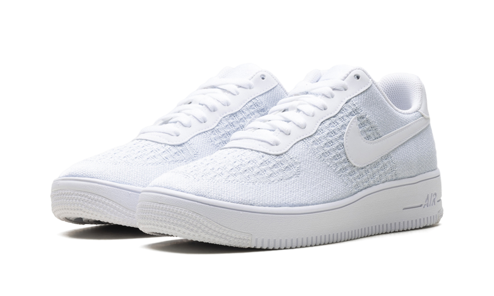 Nike AIR FORCE 1 FLYKNIT LOW 2.0 PURE PLATINUM AV3042 100