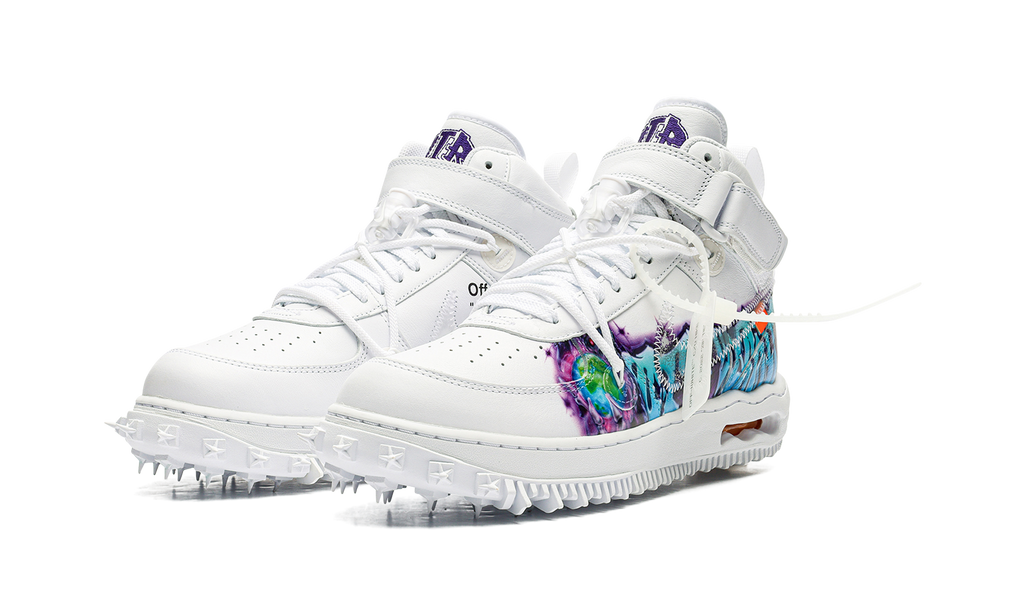 Nike Air Force 1 Mid Off-White - Graffiti White DR0500 100