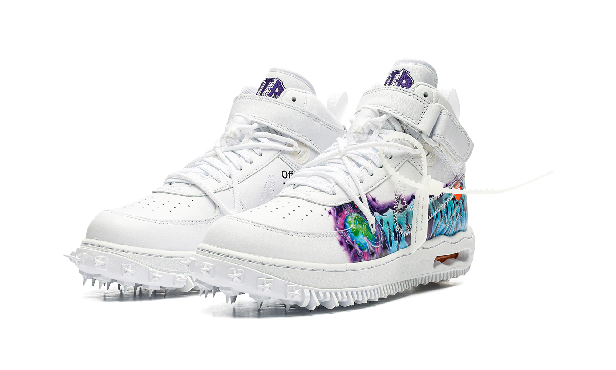 Nike Air Force 1 Mid Off-White - Graffiti White DR0500 100