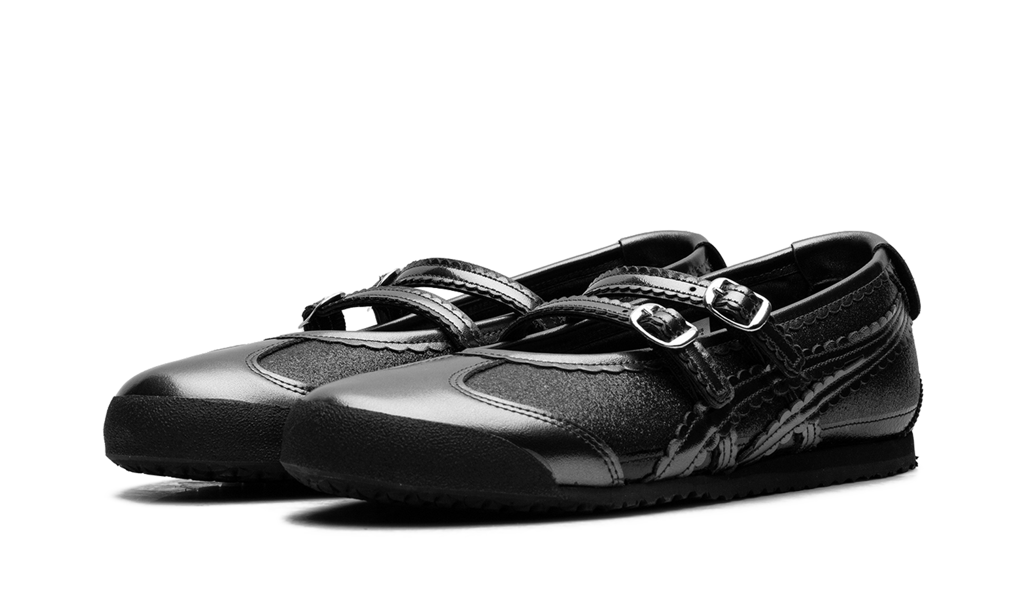 Onitsuka Tiger Mexico 66 TGRS WMNS Glitter Pack Black Gunmetal 1182A677 001