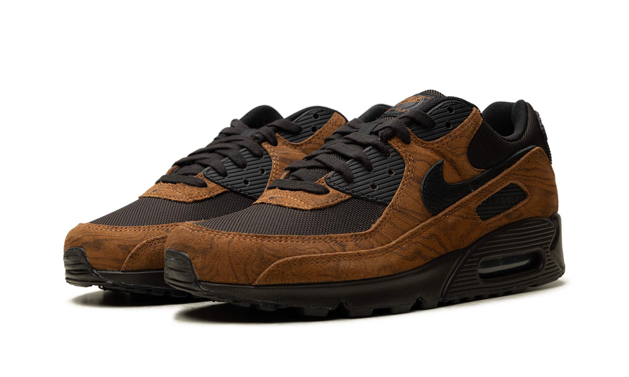 Nike Air Max 90 Premium Light British Tan Velvet Brown IQ0283 281