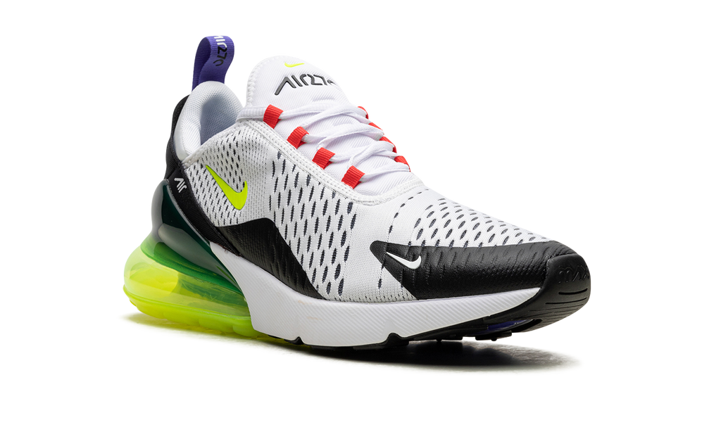 Nike AIR MAX 270 WMNS White Volt Siren Red AH6789 116