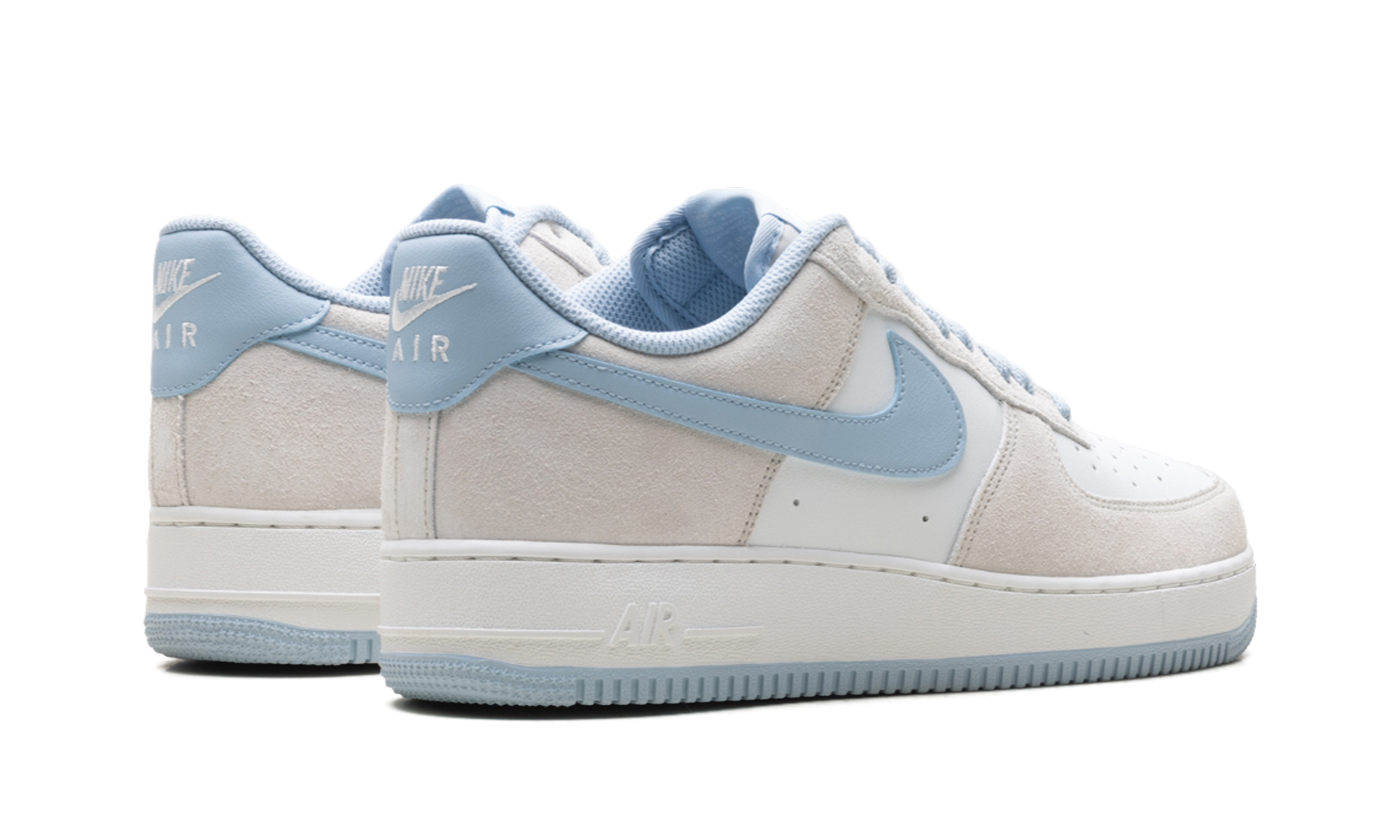 Nike Air Force 1 '07 LV8 Light Bone Light Armory Blue FQ8714 005