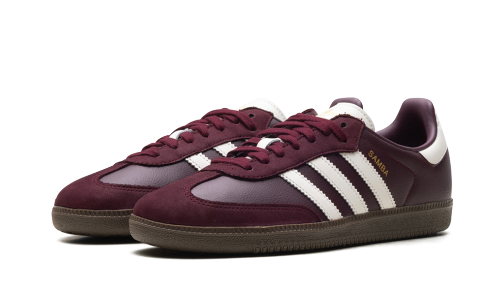 Adidas Samba OG WMNS Maroon Off White Gum JR8844