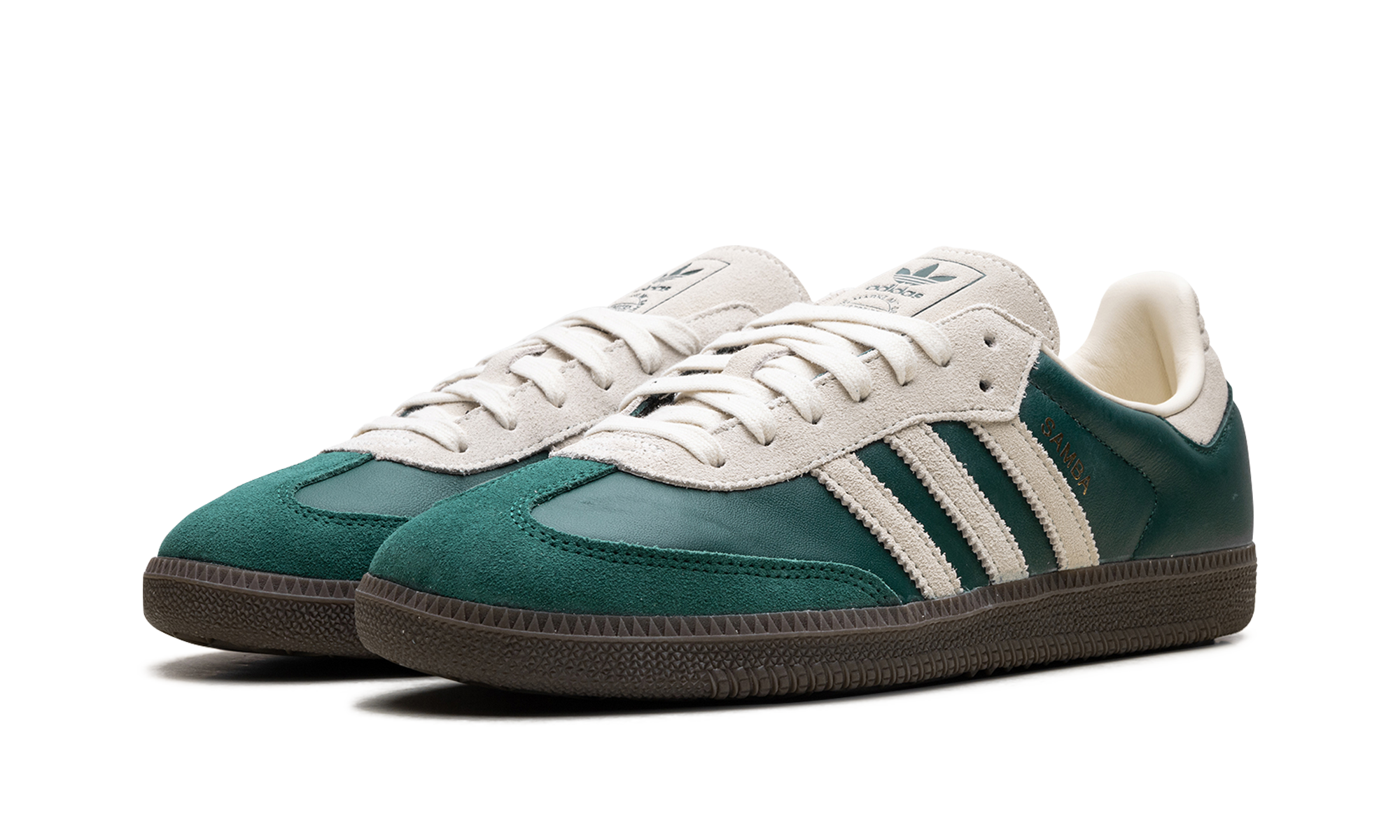 Adidas Samba OG Collegiate Green Cream White JI3215