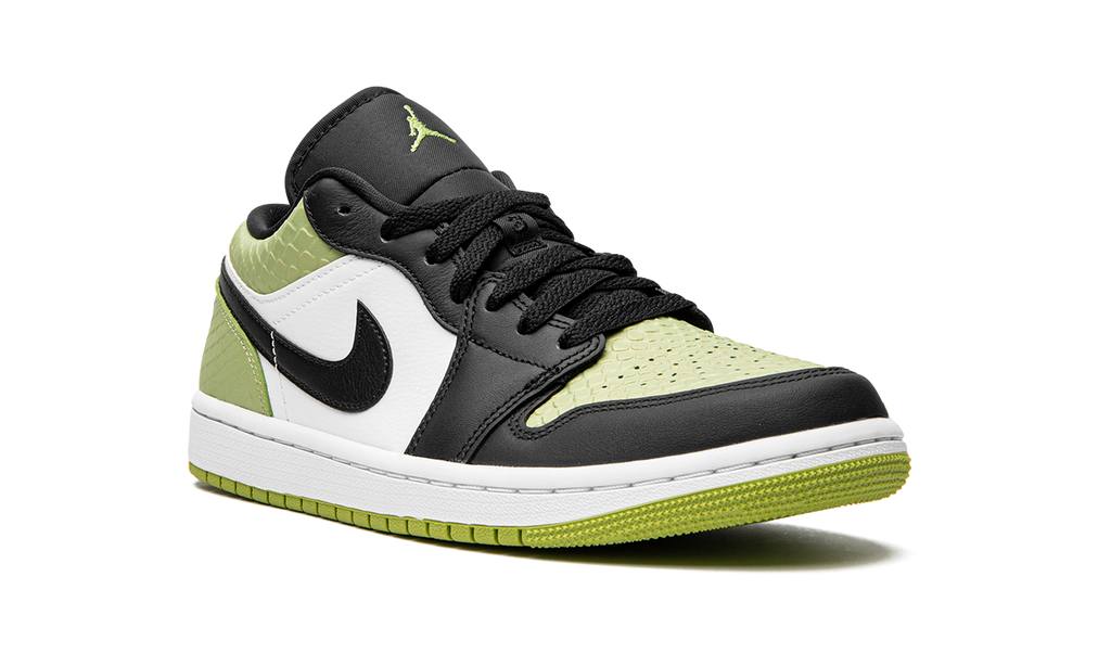 AIR JORDAN 1 LO SE WMNS Vivid Green Snakeskin DX4446 301