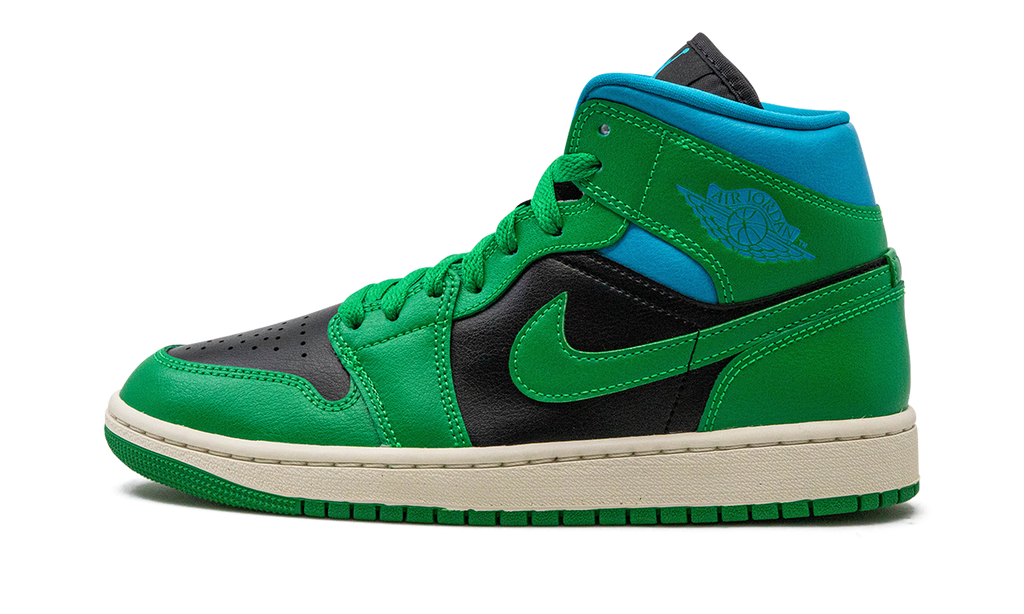 AIR JORDAN 1 MID WMNS Lucky Green Aquatone BQ6472 033