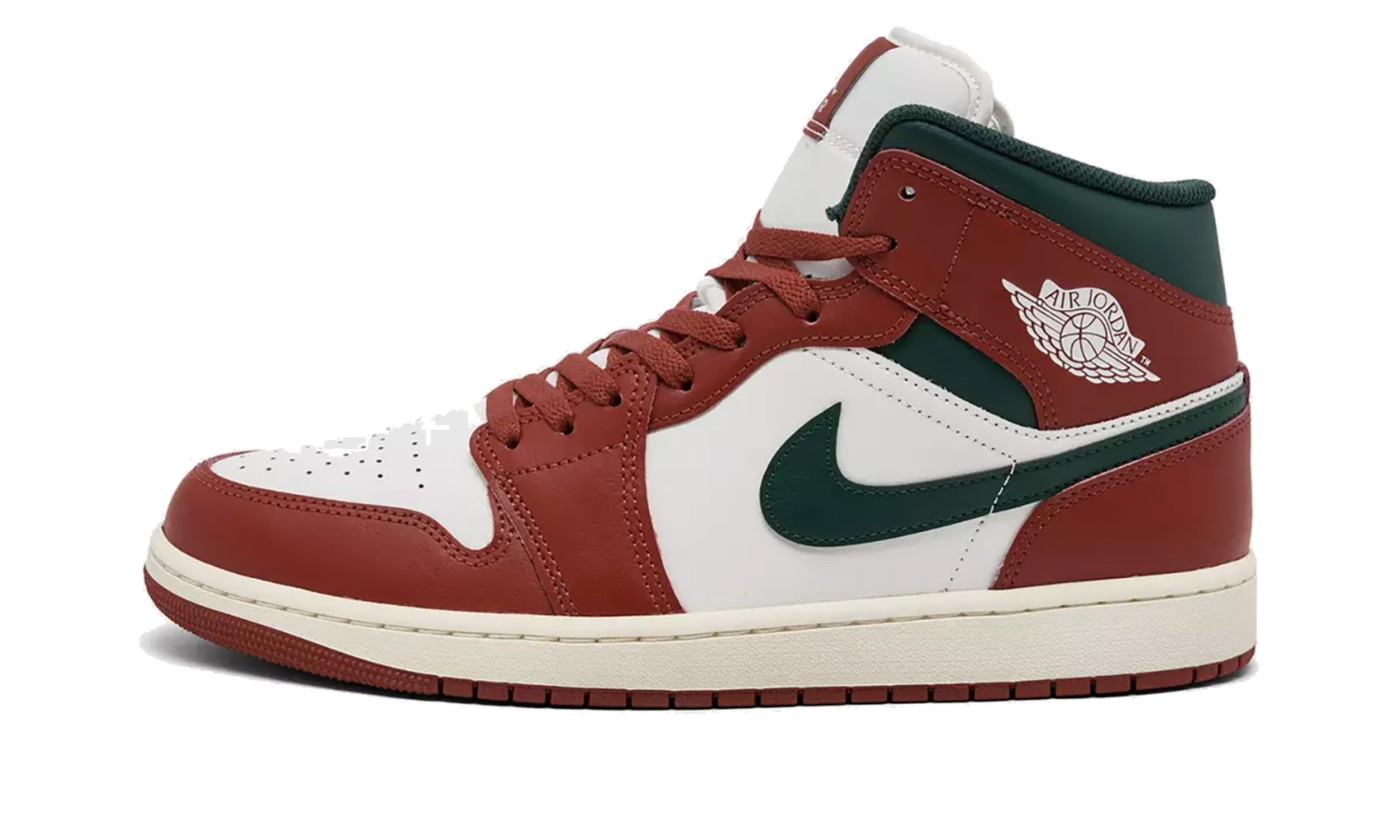 Air Jordan 1 Mid Redstone / Midnight Green DQ8426 105