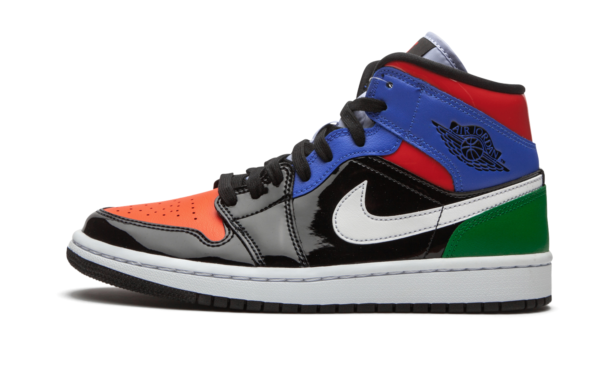 AIR JORDAN 1 MID SE WMNS Multicolor Patent CV5276 001