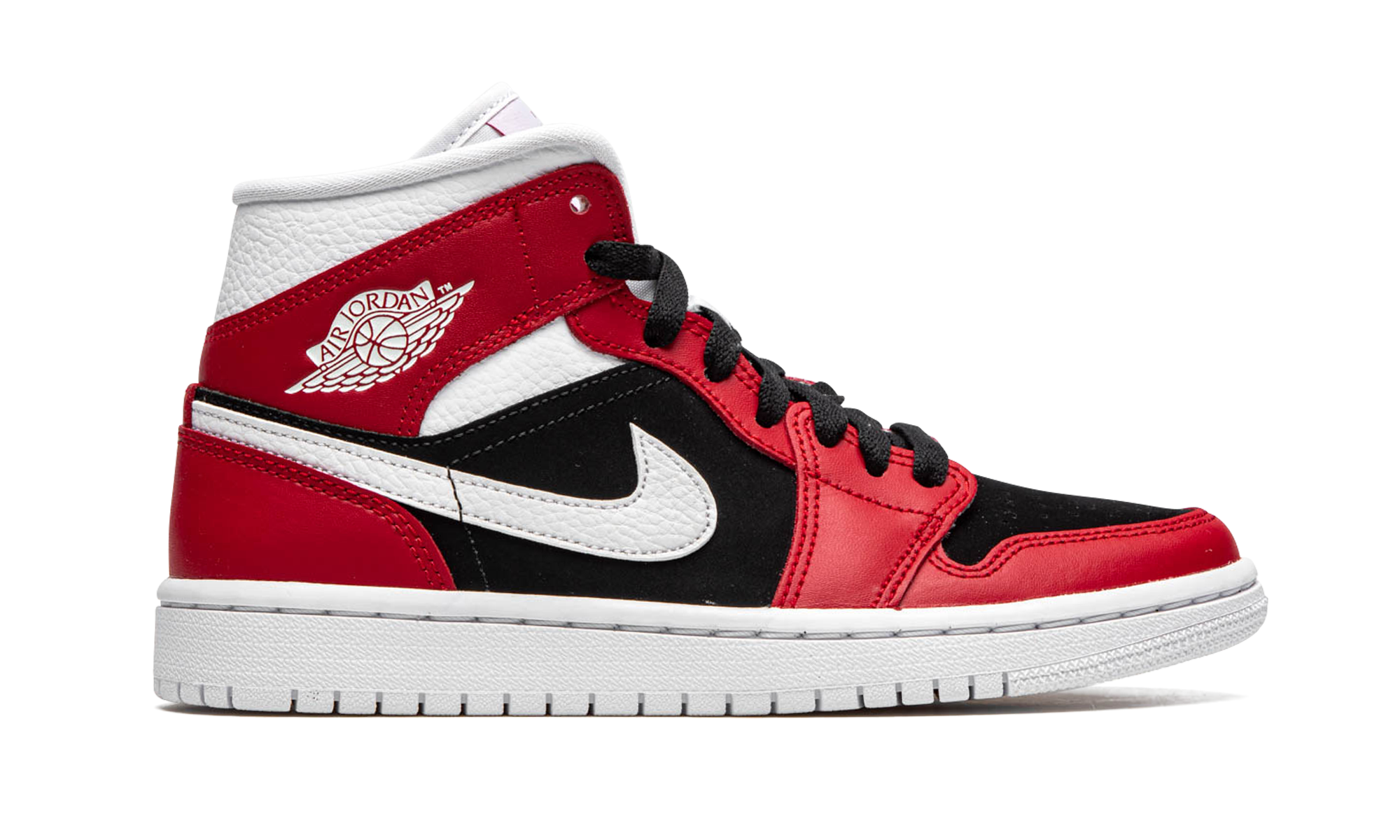 AIR JORDAN 1 MID WMNS Gym Red / Black BQ6472 601