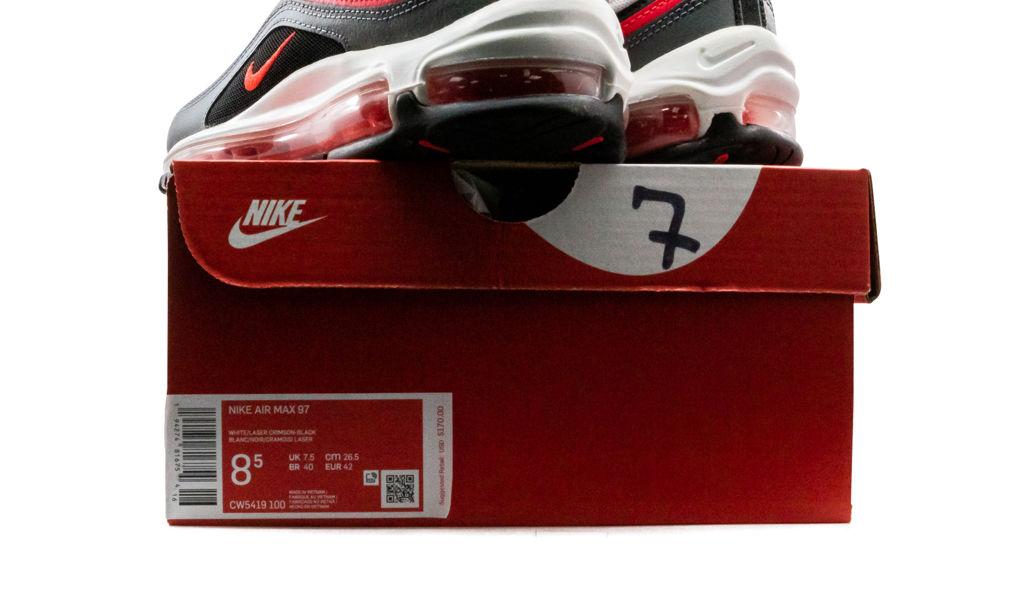 Nike Air Max 97 Infrared CW5419 100