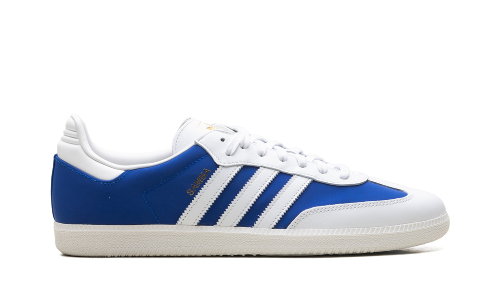 Adidas Samba OG Crystal White Royal Blue JI3203