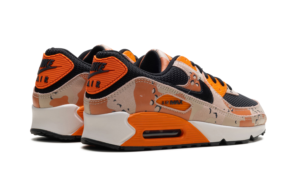 Nike Air Max 90 Premium Bio Beige / Safety Orange / Phantom / Black IF1721 201