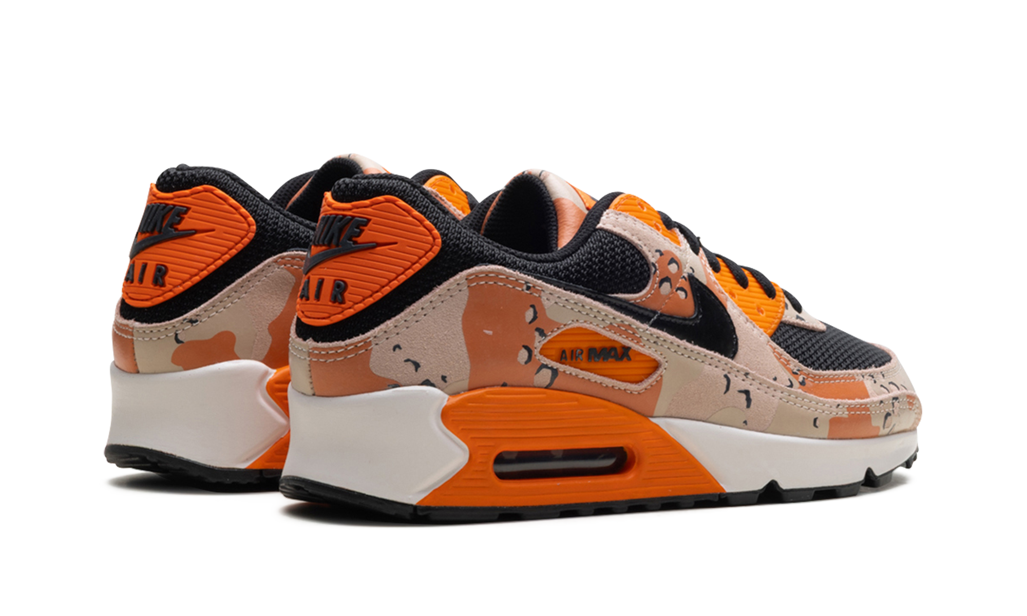 Nike Air Max 90 Premium Bio Beige / Safety Orange / Phantom / Black IF1721 201