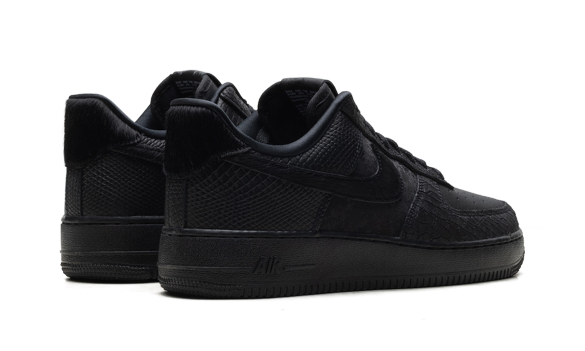 Nike Air Force 1 '07 LX 3X Celebration Triple Black HQ1977 001