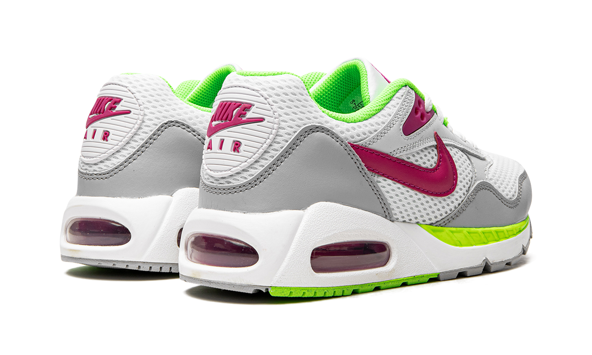 Nike AIR MAX CORRELATE MNS WMNS White Fireberry Lime Green 511417 163