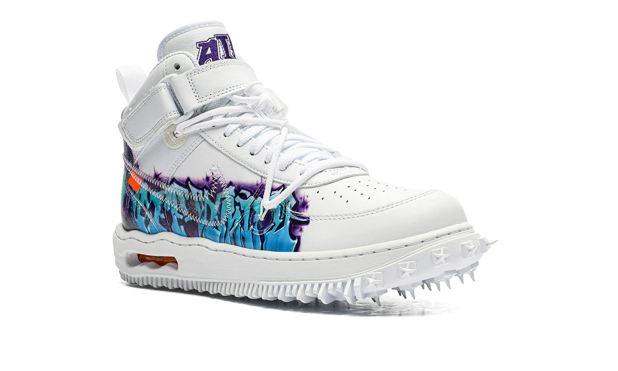Nike Air Force 1 Mid Off-White - Graffiti White DR0500 100