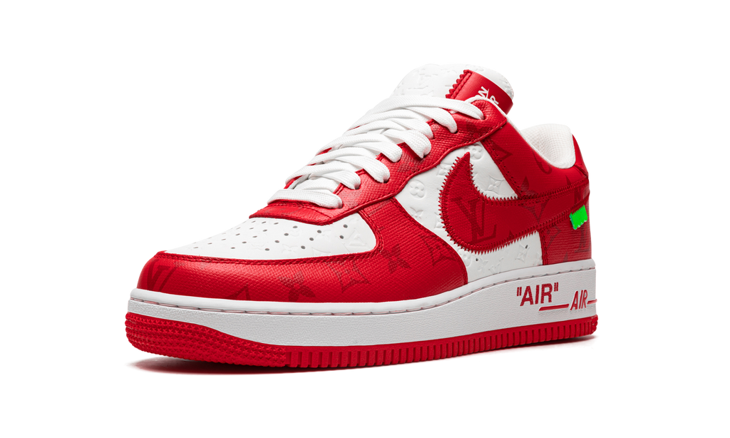 Nike Louis Vuitton Air Force 1 Low Virgil Abloh - White/Red 1A9VA9