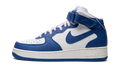 Nike AIR FORCE 1 MID MNS WMNS Military Blue DX3721 100