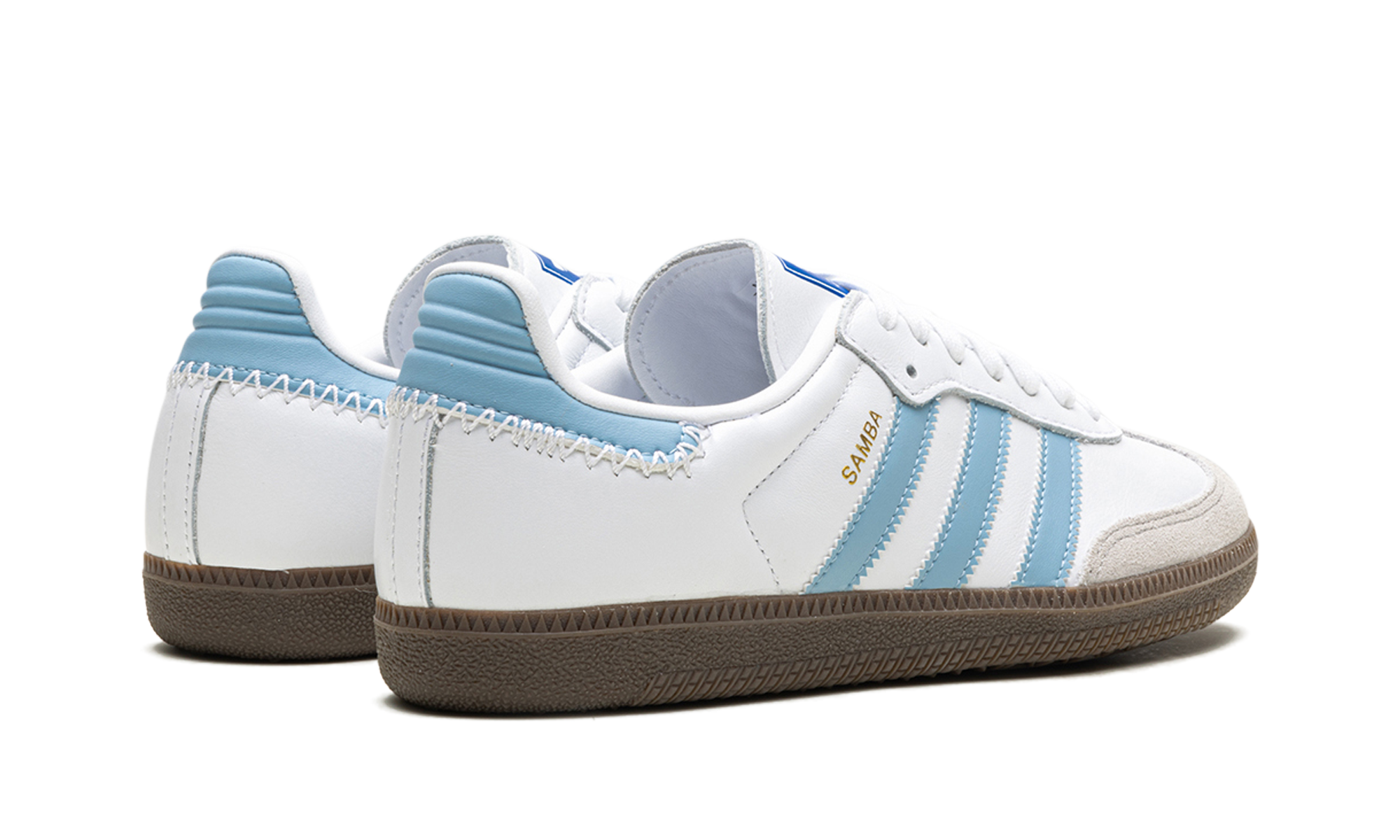 Adidas Samba OG White Sky Blue JI2003