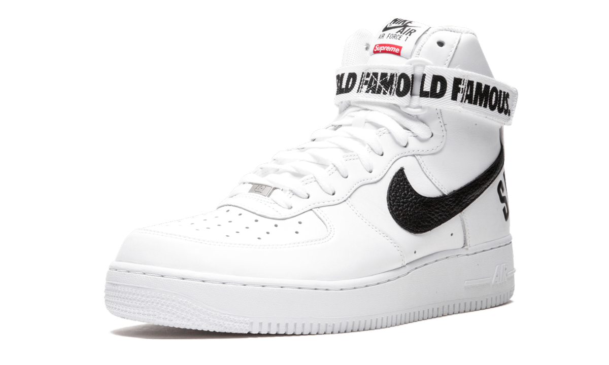Nike Air Force 1 High Supreme SP White 698696 100