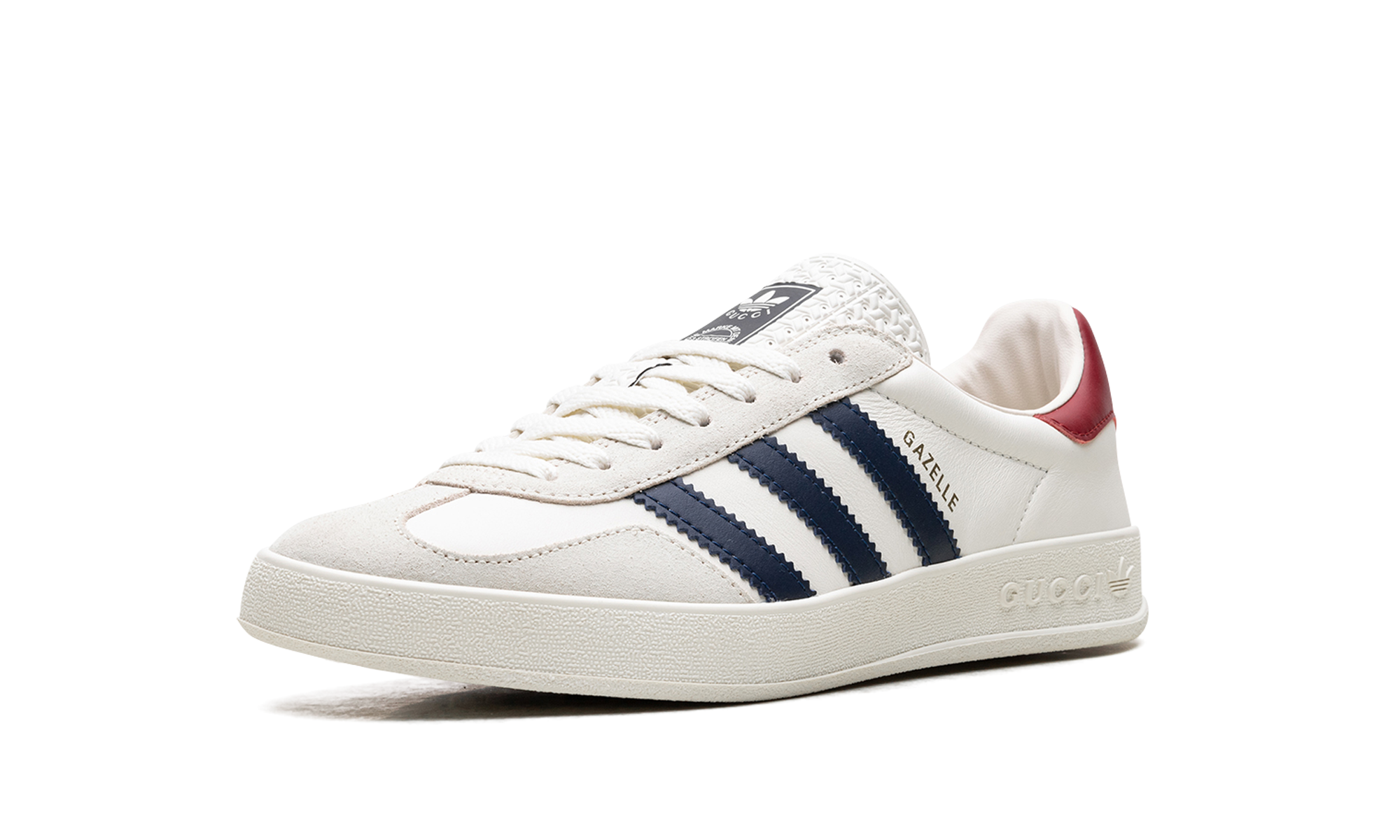 Adidas Gucci Gazelle White/Red 707847 UTT10 9060
