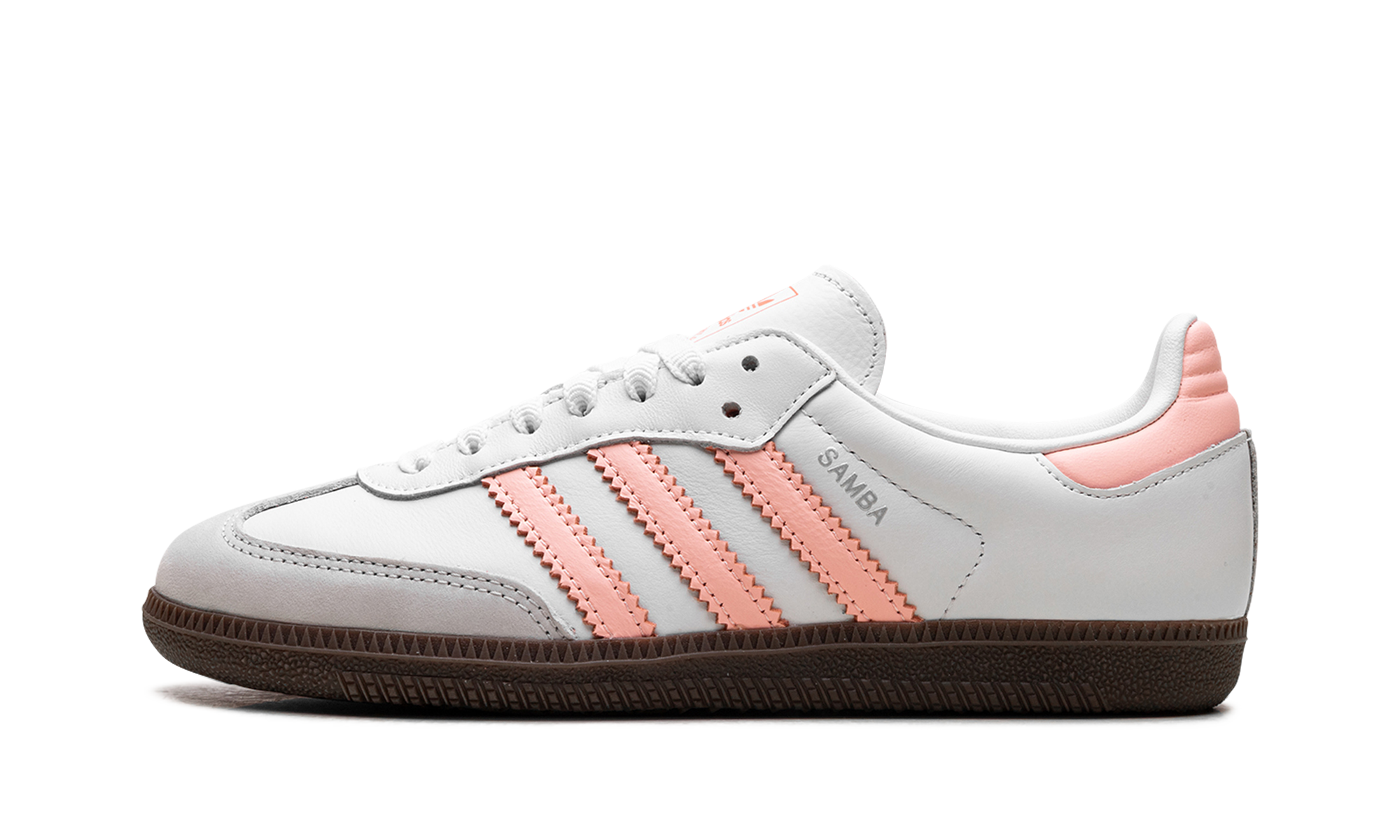 Adidas Samba OG WMNS White Clear Orange Gum JH5687
