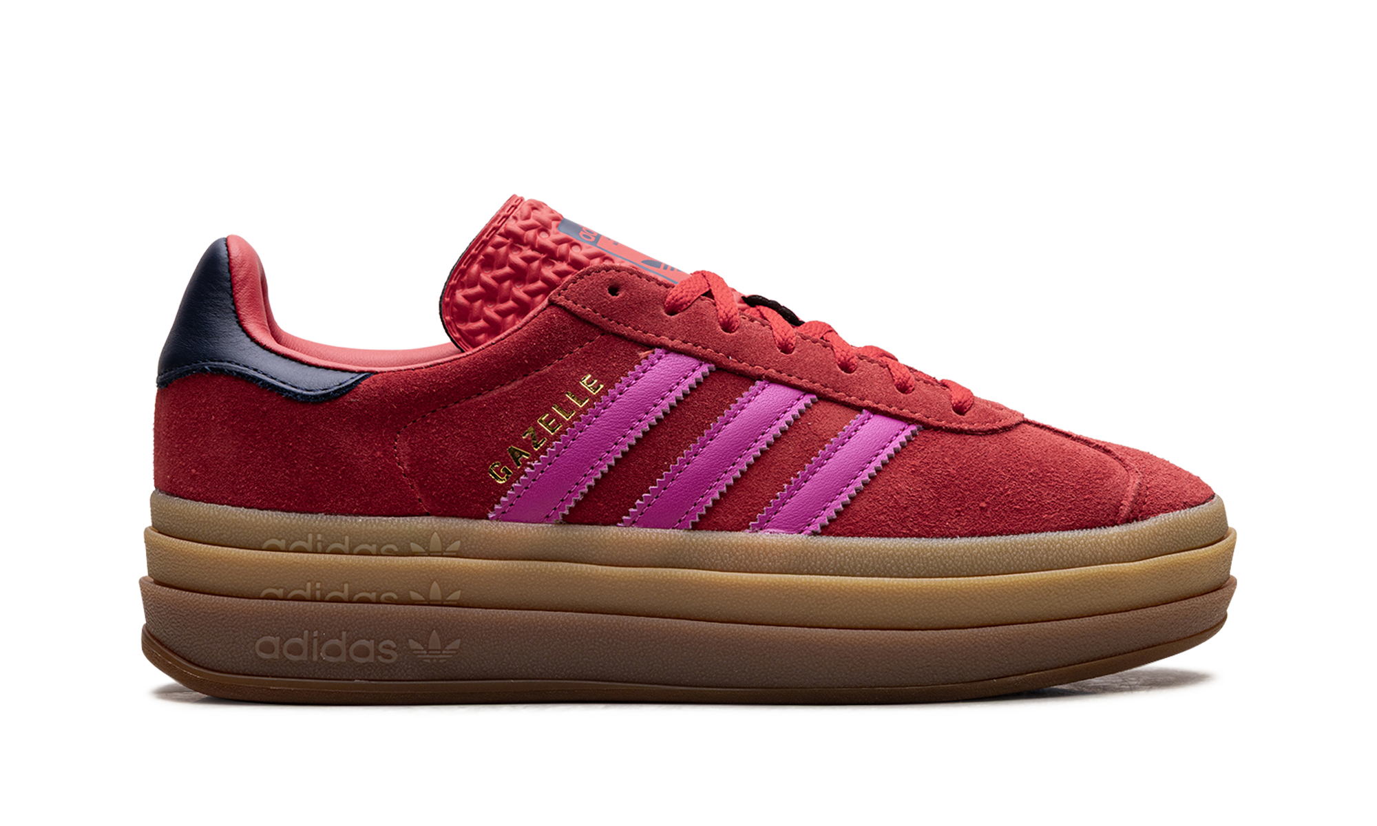 Adidas Gazelle Bold WMNS Red Semi Lucid Fuchsia JH9665