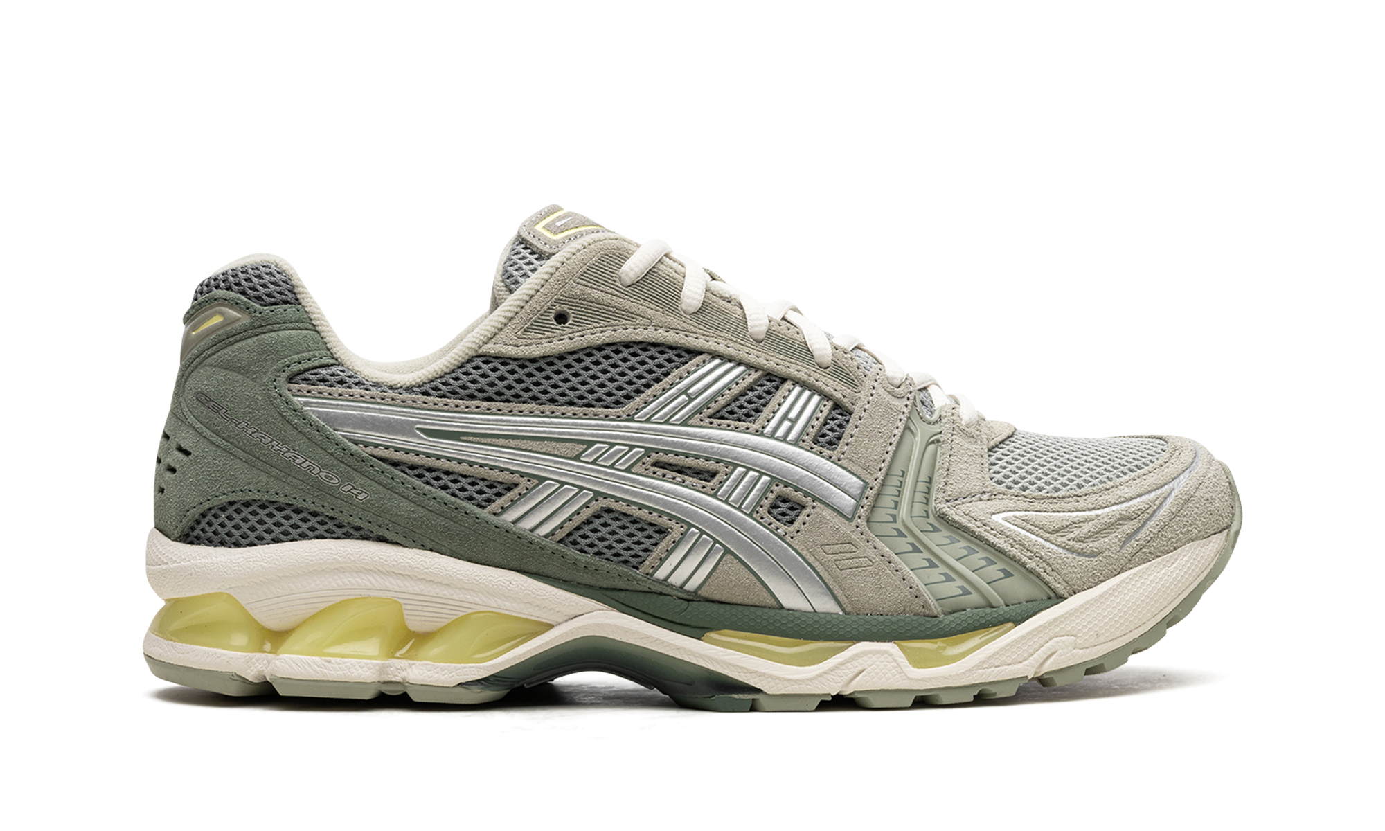 Asics GEL KAYANO 14 Olive Grey Pure Silver 1201A161 301