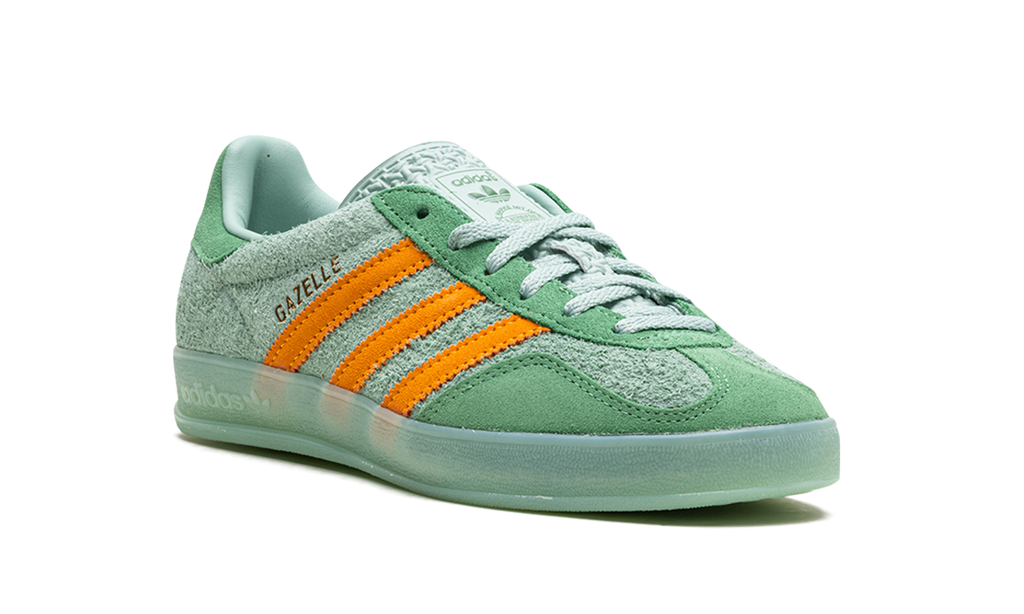 Adidas Gazelle Indoor WMNS Hazy Green Crew Yellow IG6783