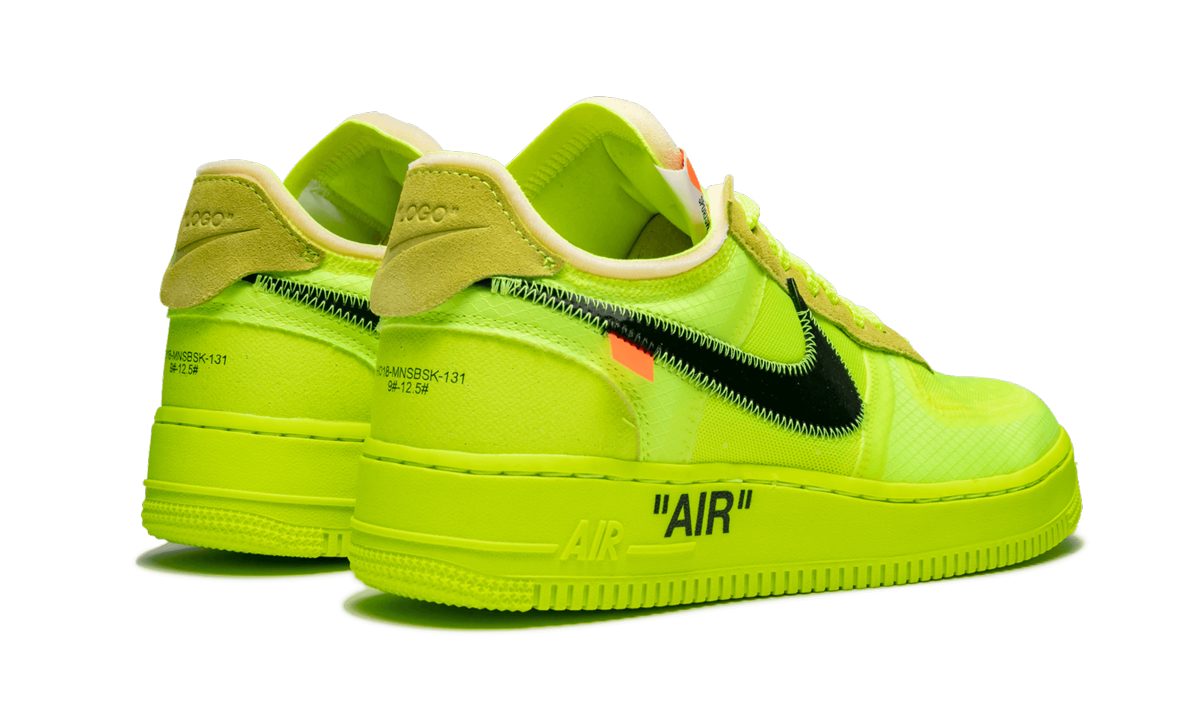 Nike The 10: Air Force 1 Low Off-White Volt AO4606 700