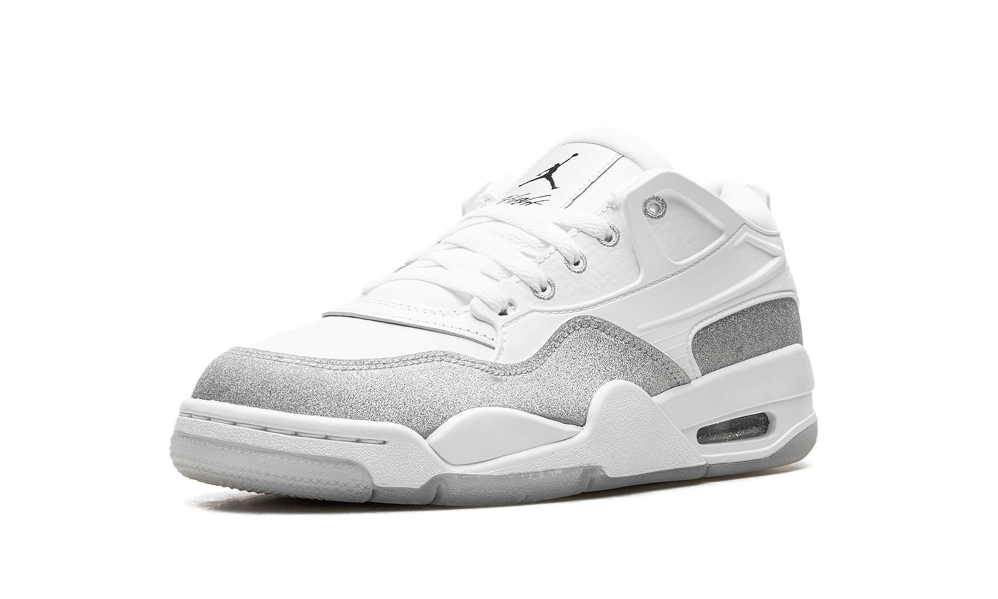 Air Jordan 4 RM WMNS White Metallic Silver HQ3441 111