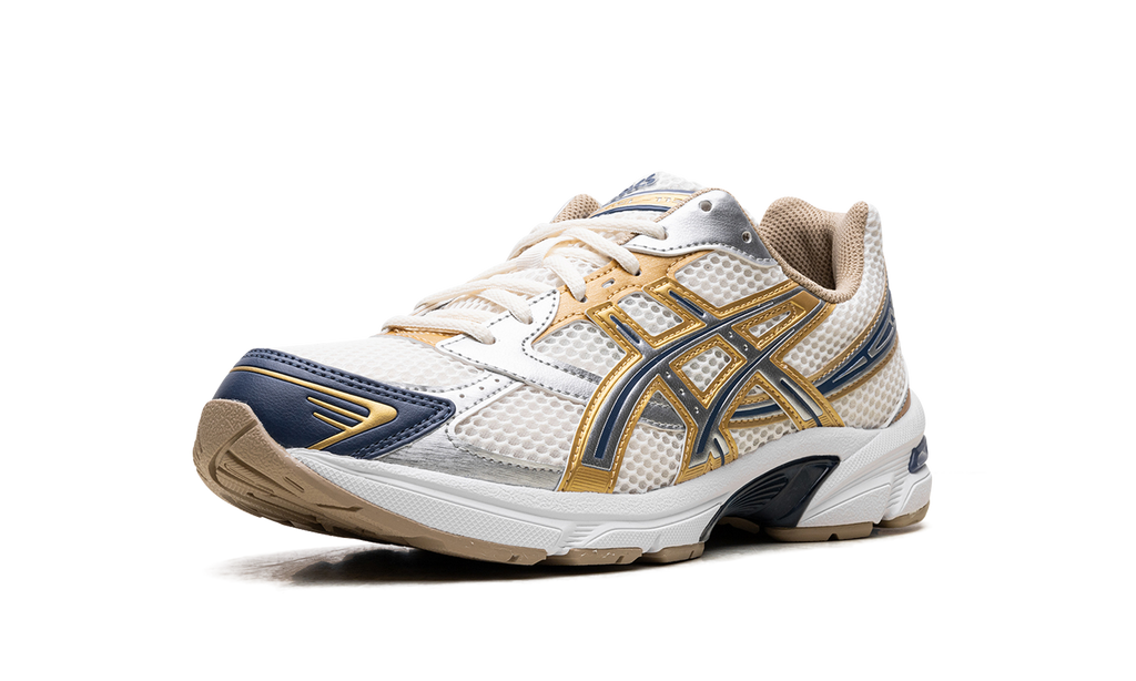 Asics Gel-1130 Cream Pure Silver Gold Blue 1203A787 100