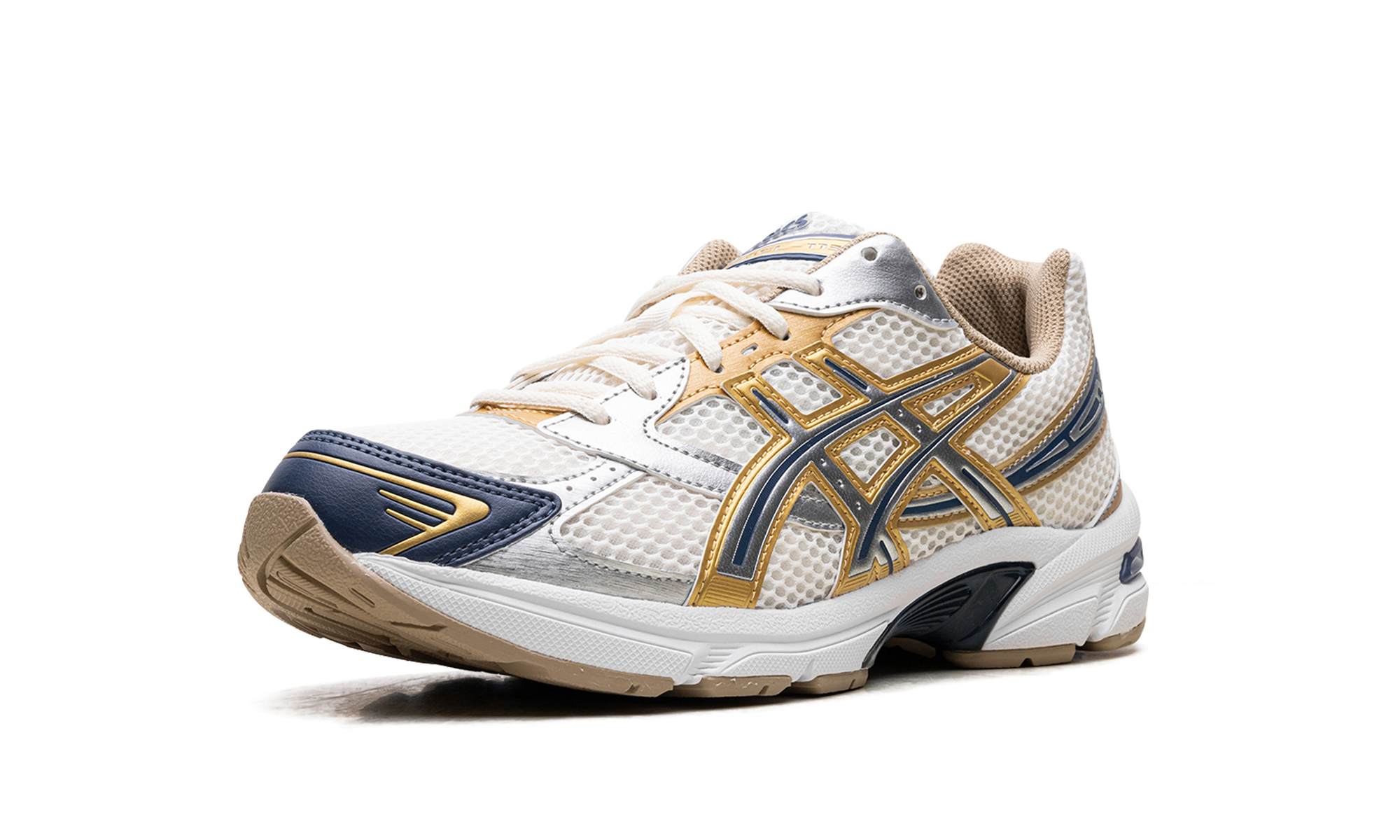 Asics Gel-1130 Cream Pure Silver Gold Blue 1203A787 100
