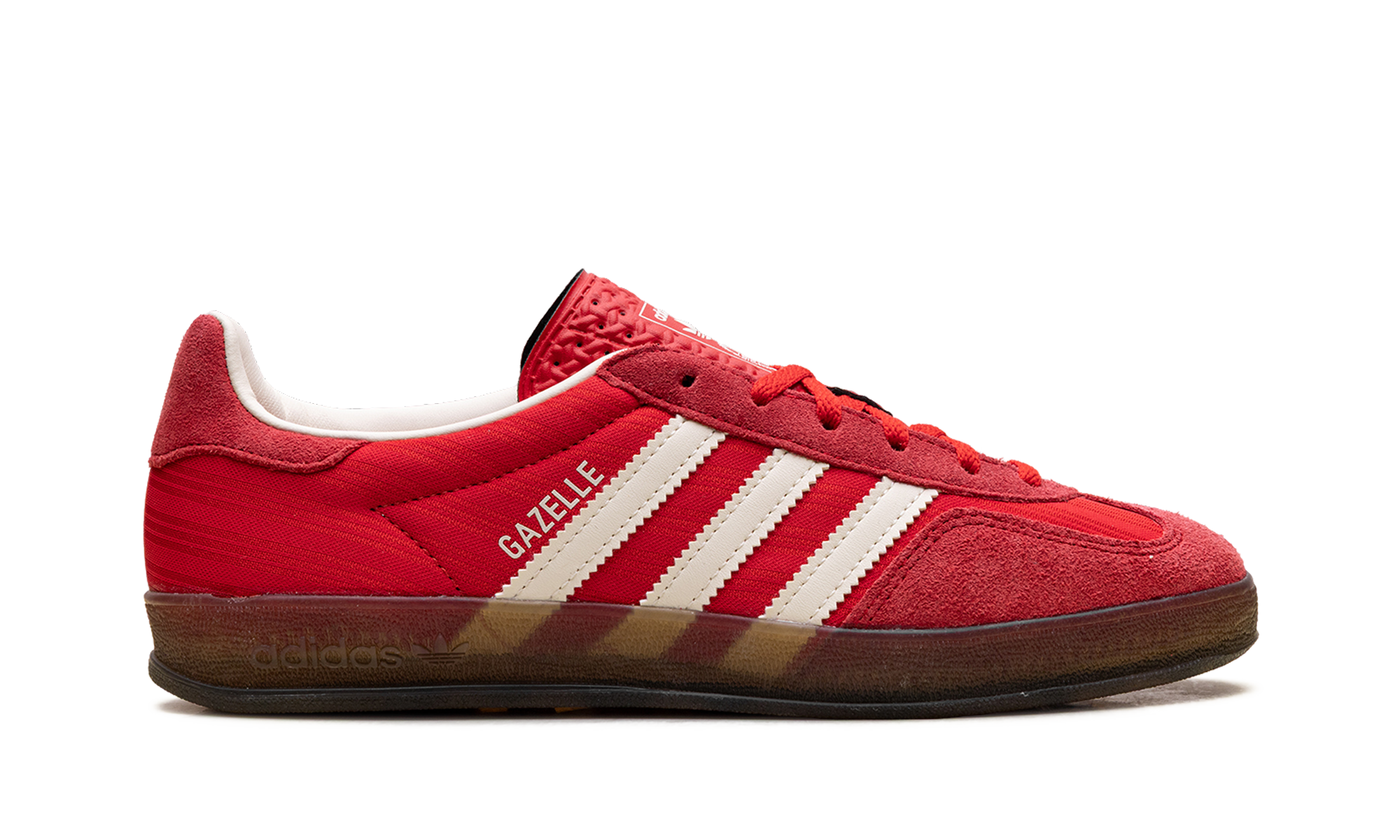 Adidas Gazelle Indoor Satin Wmns Red Pinstripe JS1411