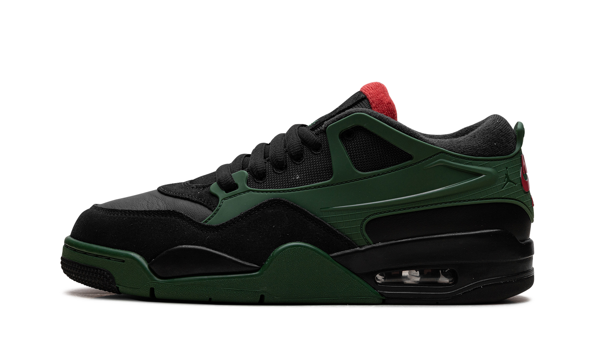 Jordan 4 RM Black Gorge Green University Red FQ7939 003