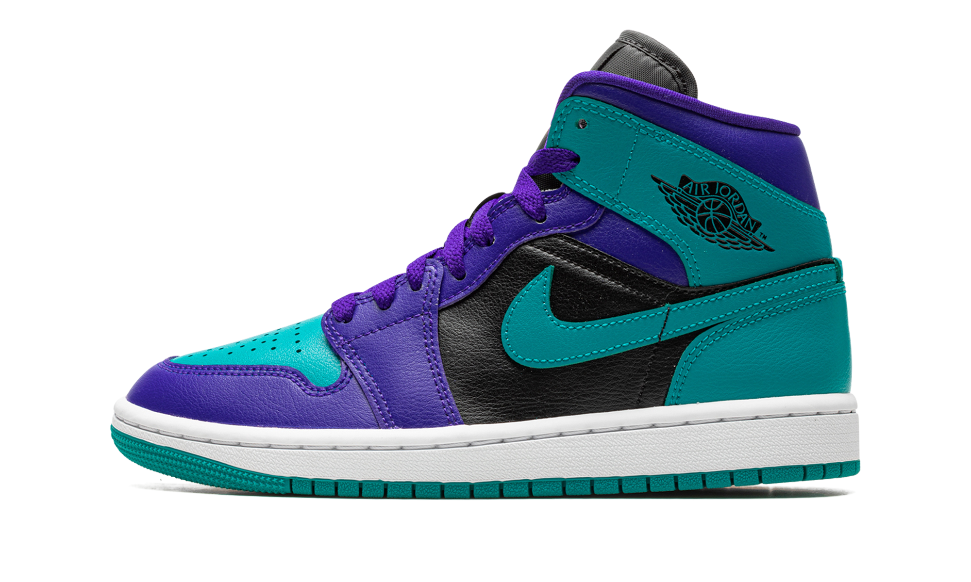 AIR JORDAN 1 MID WMNS Black Grape BQ6472 502