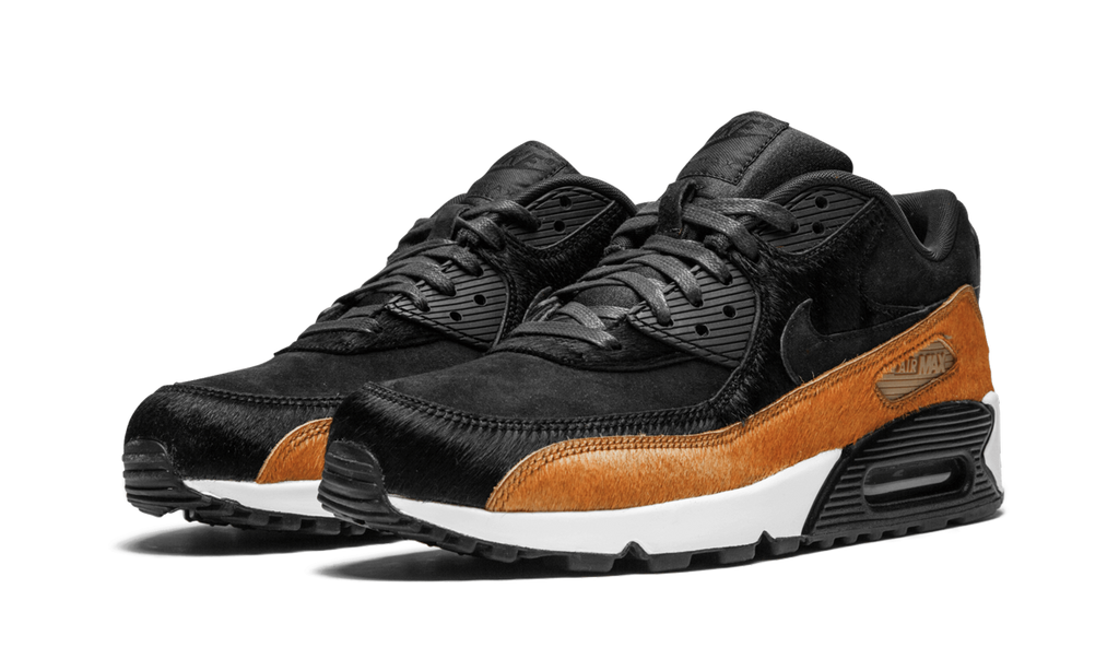 Nike AIR MAX 90 LX MNS WMNS Pony Hair - Black/Cider 898512 005