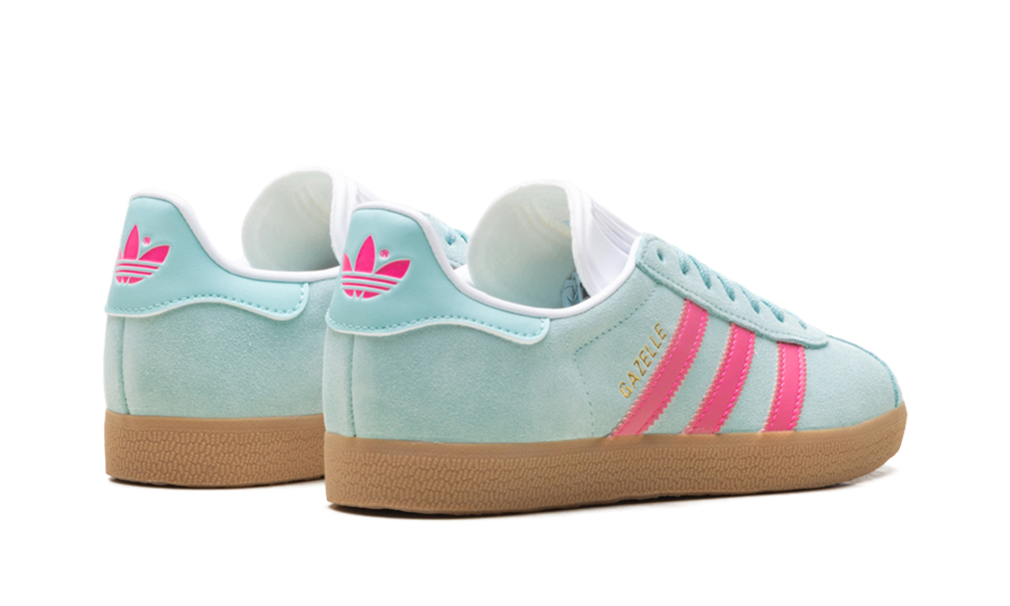 Adidas Gazelle WMNS Flash Aqua Lucid Pink JI1375