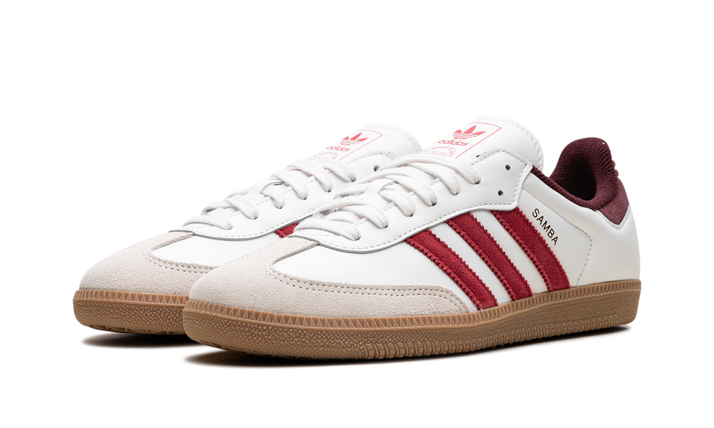 Adidas Samba OG Core White Better Scarlet JI3201