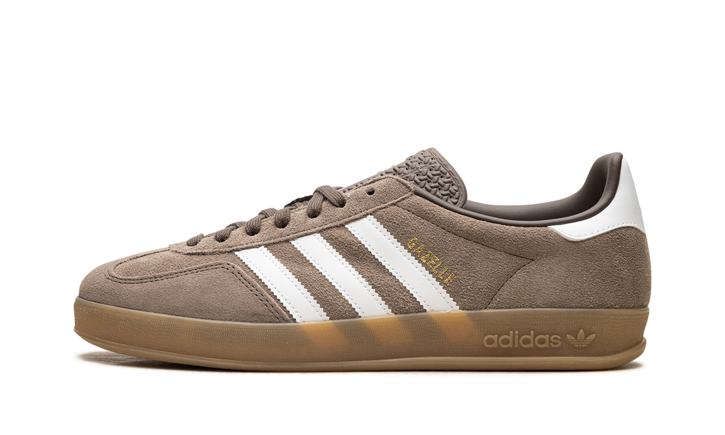 Adidas Gazelle Indoor Earth Strata White Gold Metallic JQ0175