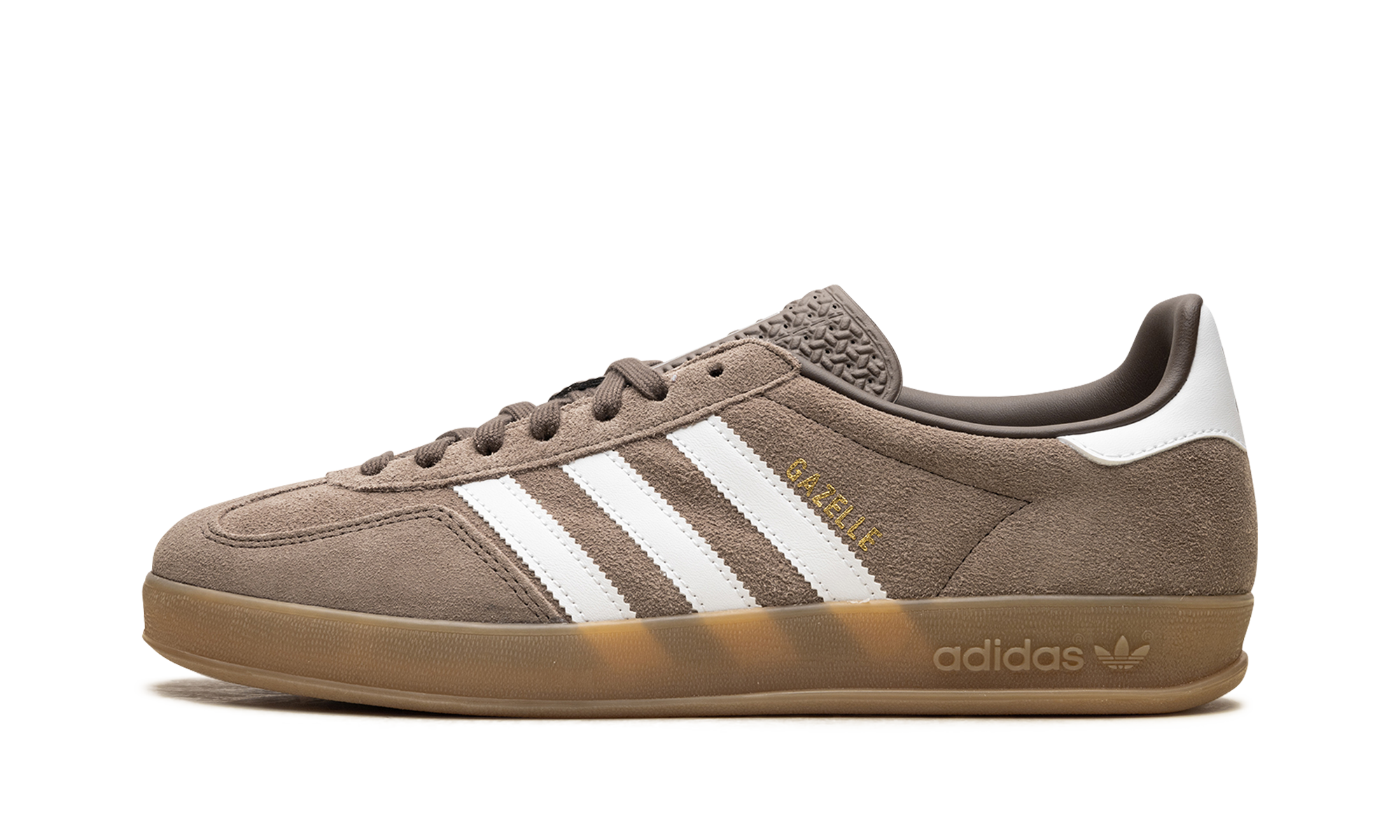 Adidas Gazelle Indoor Earth Strata White Gold Metallic JQ0175