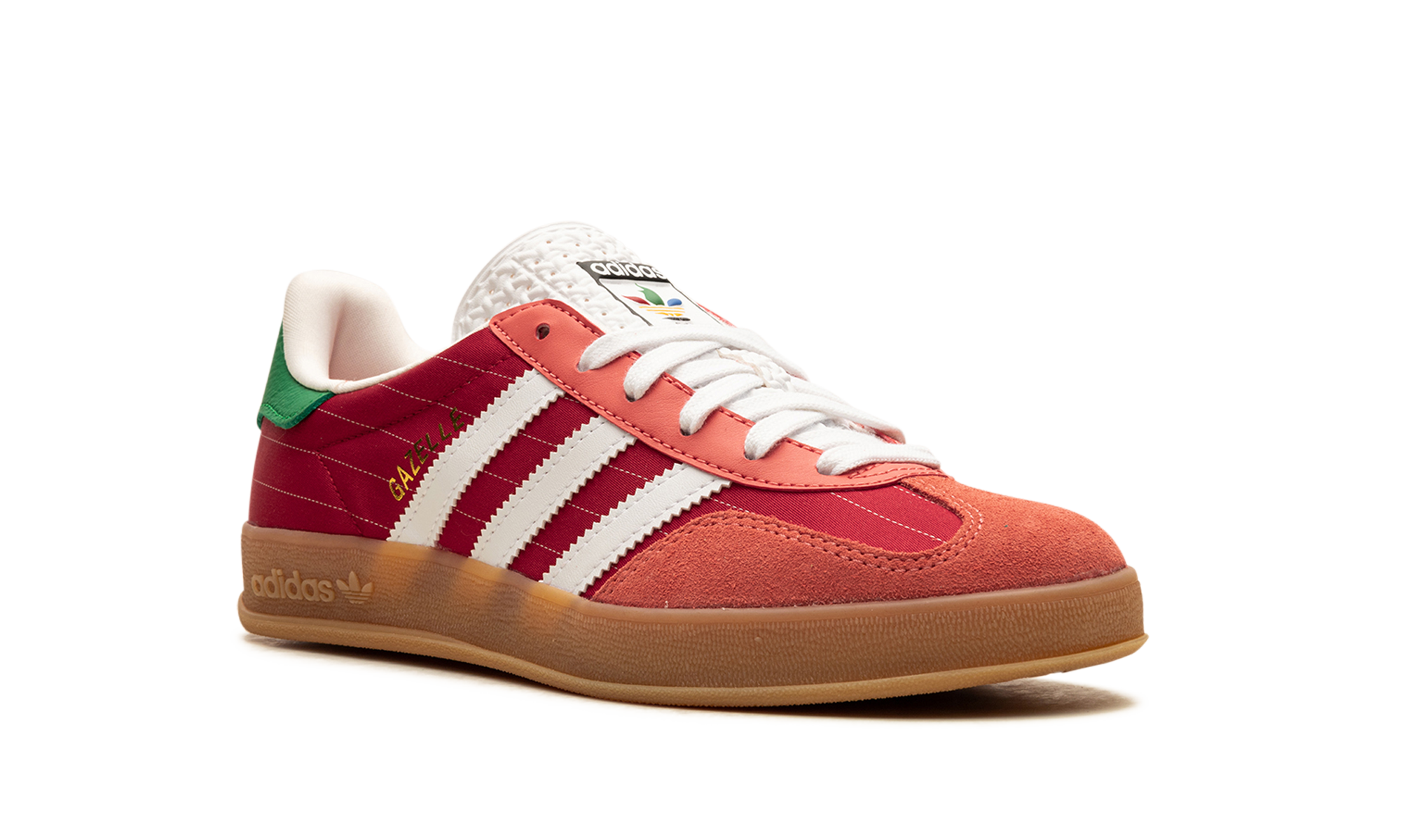 Adidas Gazelle Indoor Paris Olympics - Red IF9641