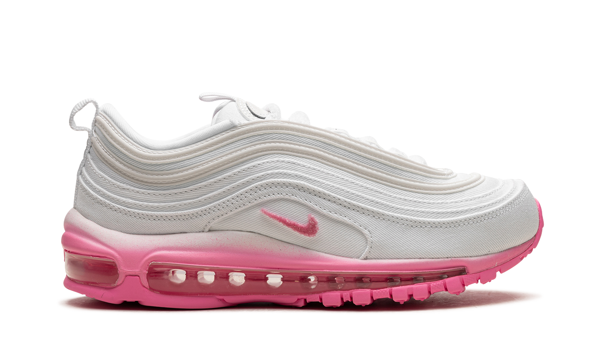 Nike AIR MAX 97 WMNS White Canvas / Pink Chenille FJ4549 100