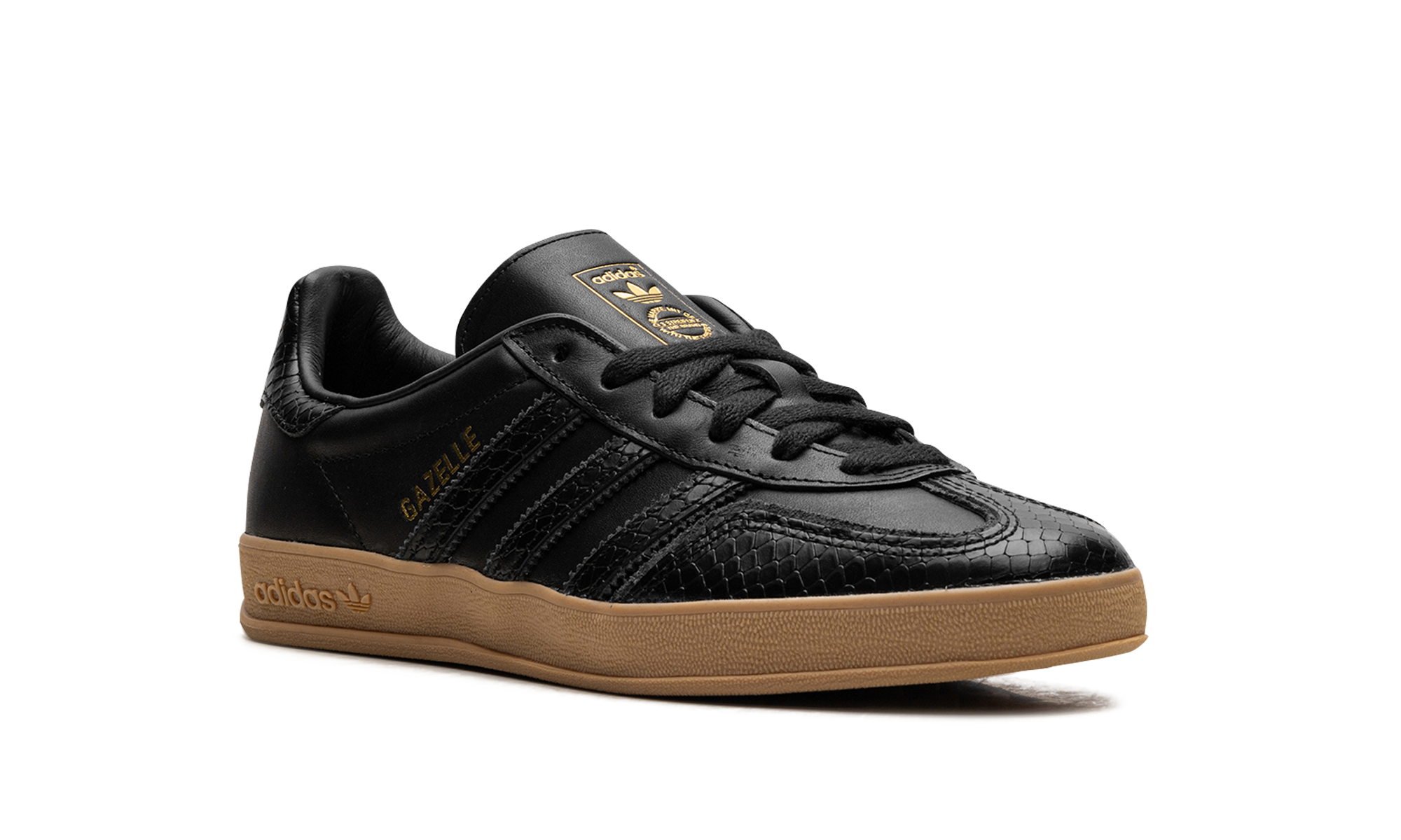 Adidas Gazelle Indoor Core Black Snakeskin IF1978