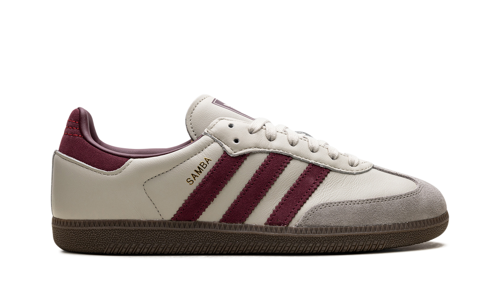 Adidas Samba OG Putty Grey Maroon ID1482